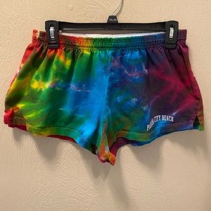 Exist Tie-Dye Athletic Short Shorts